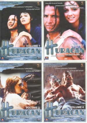 Huracan - Telenovela Messicana con Eduardo Palomo e Angelica Rivera n. 4 DVD in Italiano. Versione da edicola