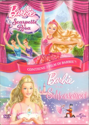 Barbie Scarpette Rosa - Barbie Schiaccianoci. Cofanetto con n. 2 DVD in Italiano