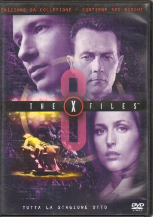 The X-files – Ottava Stagione 8 Copleta. Box con n. 6 DVD in Italiano – Edizione da Collezione