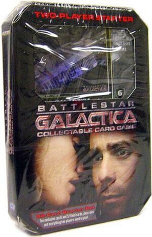 Battlestar Galactica Two Player Starter. Confezione con 62 Carte Cards in Inglese. 2006 Wizkids