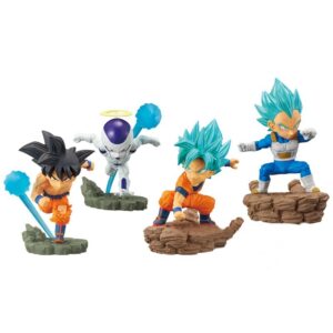 Dragon Ball - Dragonball World Collectable Diorama vol. 3. Set Completo Mini Action Figure cm 8. Banpresto