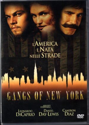 Gangs of New York un film di Martin Scorsese. DVD in Italiano
