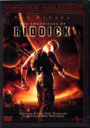 The Chronicles Of Riddick DVD in Italiano Versione Noleggio