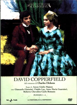 David Copperfield Vol.3 - Charles Dickens La Grande Letteratura Sceneggiata Puntate 1-4 con 2 DVD in Italiano Versione da edicola