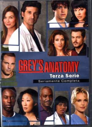 Grey's Anatomy - Stagione 3 Completa (Box 7 DVD) (Episodi 1-25) DVD in Italiano