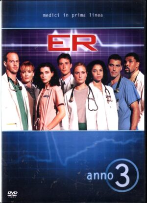 ER Medici in Prima Linea Anno 3 - Stagione 3 Completa (4 DVD) (Episodi 1-22) con Cofanetto - DVD in Italiano