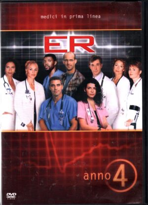 ER Medici in Prima Linea Anno 4 - Stagione 4 Completa (3 DVD) (Episodi 1-22) con Cofanetto - DVD in Italiano