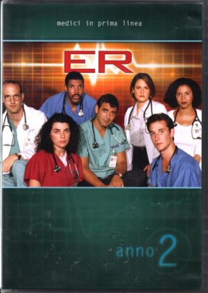 ER Medici In Prima Linea Anno 2 - Stagione 2 Completa (4 DVD) (Episodi 1-22) con Cofanetto - DVD in Italiano