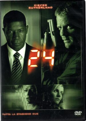 24 Kiefer Sutherland - Stagione 2 Completa (Episodi 1-24) (Box 7 DVD) - DVD in Italiano