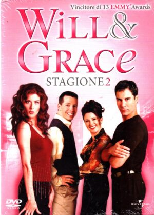 Will & Grace - Stagione 2 Completa (Episodi 1-23) (4 DVD) con Cofanetto - DVD in Italiano