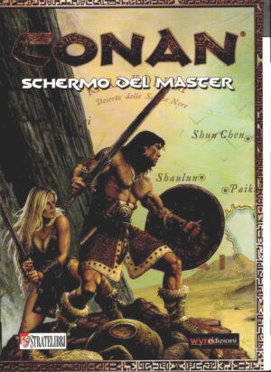 Conan - Schermo del master di Cranchi, M. ed. Stratelibri