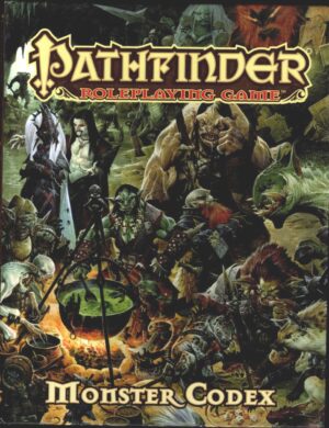 Monster Codex - Pathfinder Roleplayng Game. In Inglese ed. Paizo Pub Llc