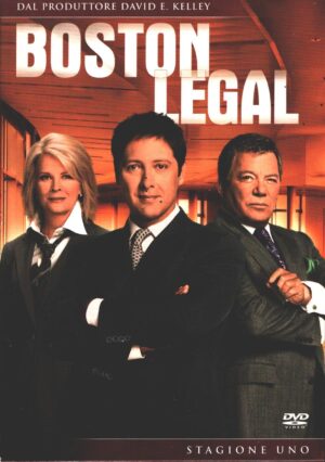 Boston Legal. Prima Stagione 1 Completa. (Episodi 1-17) (5 DVD) con Cofanetto. DVD in Italiano