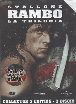 Rambo - La trilogia (Stallone) - Collector's Edition (3 DVD) con Gadget - DVD in Italiano