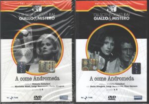 A Come Andromeda - Miniserie TV Completa DVD RAI (Episodi 1-5) (2 DVD) I grandi Sceneggiati RAI - Versione da edicola DVD in Italiano