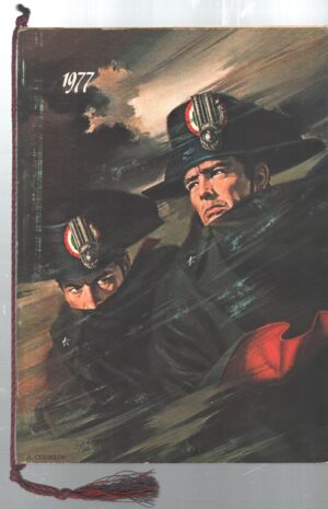 Calendario Carabinieri Anno 1977 - Con Cordoncino