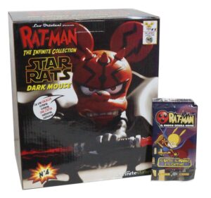 RAT-MAN Infinite Collection n. 4 – Star Rats Dark Mouse. Leo Ortolani. Edizione Limitata Numerata. Con Bustina di figurine. Infinite Statue