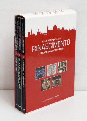 Alla Scoperta del Rinasicmento a Firenze con Alberto Angela. Raccola Completa n. 5 DVD in Italiano. Versione da edicola