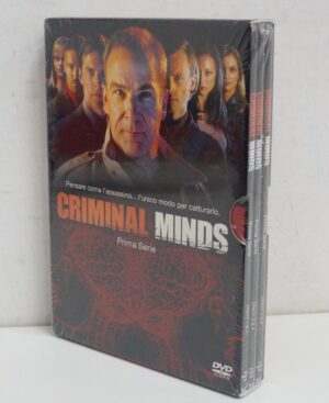 Criminal Minds - Stagione 1 Completa (Episodi 1-22) (6 DVD) con Cofanetto - DVD in Italiano