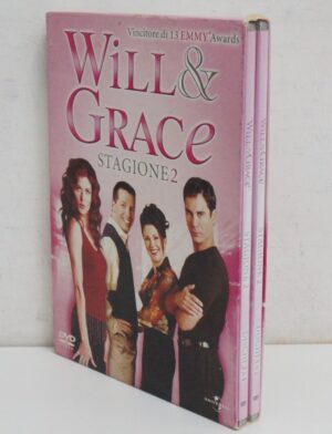 Will & Grace - Stagione 2 Completa (Episodi 1-23) (4 DVD) con Cofanetto - DVD in Italiano