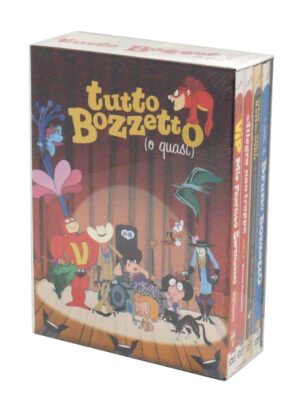 Tutto Bozzetto (o quasi). Raccolta in Cofanetto n. 4 DVD in Italiano
