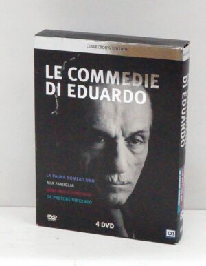 Le Commedie di Eduardo De Filippo - Collector's Edition (4 DVD) con Cofanetto - DVD in Italiano (La paura numero uno, Mia famiglia, Bene mio e core mio, De Pretore Vincenzo)