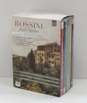 Rossini - Early Operas by Michael Hampe. Cofanetto con n. 5 DVD in Inglese