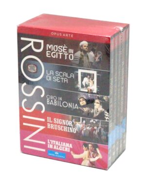 Rossini Festival Collection - Raccolta Complreta con n. 5 DVD con Cofanetto