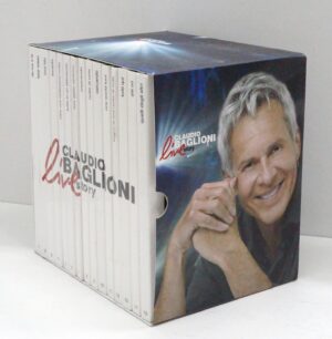 Claudio Baglioni Live Story - Raccolta Completa con n. 15 volumi. DVD con Cofanetto. Versione da edicola