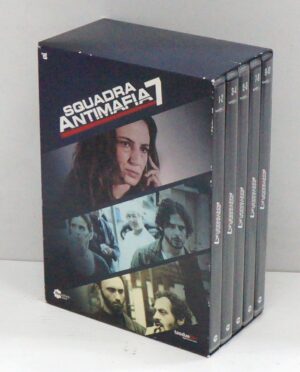 Squadra Antimafia 7 – Settima Stagione 7 Completa con n. 5 DVD in Italiano con Cofanetto. Versione da Edicola