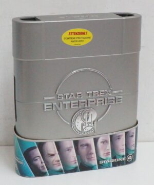 Star Trek Enterprise - Stagione 4 Completa (Episodi 1-22) (6 DVD) con Cofanetto Box in Plastica - DVD in Italiano