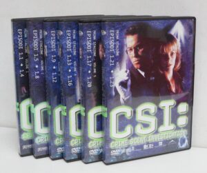 CSI: Crime Scene Investigation - Stagione 1 Completa (6 DVD) (Episodi 1-23) SENZA Cofanetto - Versione da edicola - DVD in Italiano