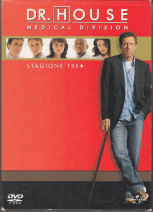 Dr. House - Terza Stagione 3 Completa. (Episodi 1-24) (6 DVD) con Cofanetto - DVD in Italiano