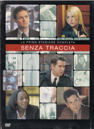 Senza Traccia - Prima Stagione 1 Completa. Episodi 1-23 con n. 4 DVD in Italiano double face con Cofanetto