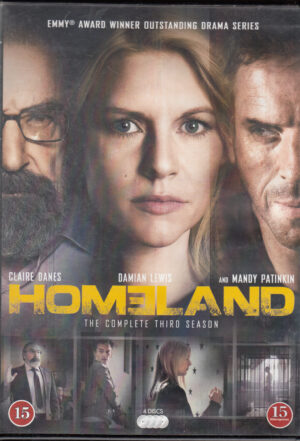 Homeland - Third Season 3. Episode 1-12 con n. 4 DVD in Inglese
