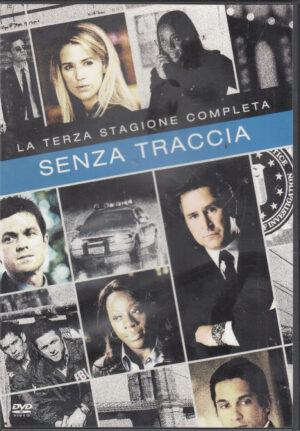 Senza traccia - Stagione 3 Completa (Episodi 1-23) (Box 4 DVD) DVD in Italiano