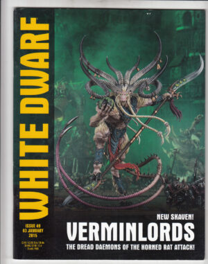 Rivista White Dwarf WD 3 January 2015. Warhammer – In Inglese ed. Games Workshop