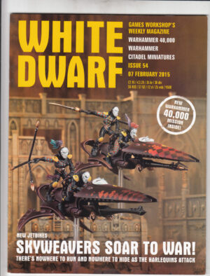 Rivista White Dwarf WD 7 February 2015. Warhammer – In Inglese ed. Games Workshop