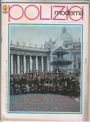 Rivista Polizia moderna. N. 12 - Dicembre 1975
