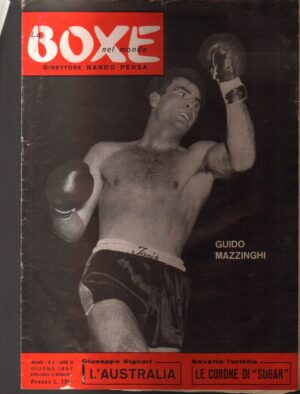 Rivista La boxe nel mondo. N. 6 - Giugno 1957