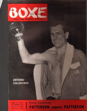 Rivista La boxe nel mondo. N. 9 - Settembre 1957