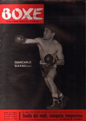 Rivista La boxe nel mondo. N. 10 - Ottobre 1957