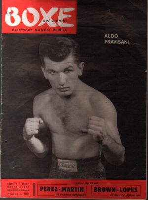 Rivista La boxe nel mondo. N. 1 - Gennaio 1958