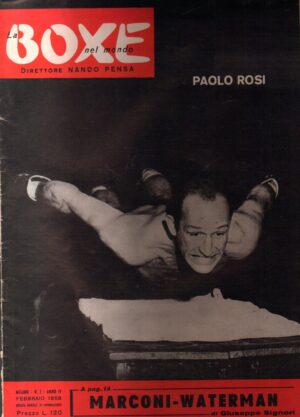 Rivista La boxe nel mondo. N. 2 - Febbraio 1958