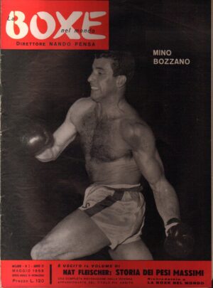 Rivista La boxe nel mondo. N. 5 - Maggio 1958