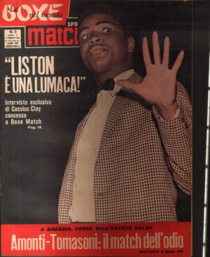 Rivista La boxe nel mondo (Sport Match). N. 3 - 5 Febbraio 1964