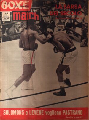 Rivista La boxe nel mondo (Sport Match). N. 5 - 5 Marzo 1964