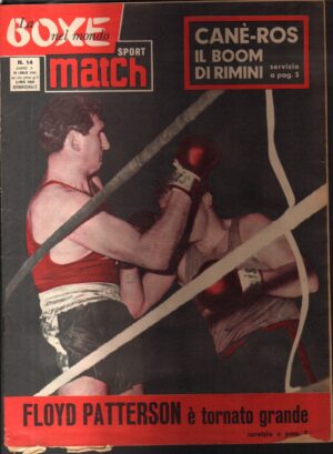 Rivista La boxe nel mondo (Sport Match). N. 14 - 20 Luglio 1964