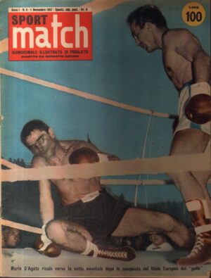 Rivista Sport Match N. 6 - 1 Novembre 1957