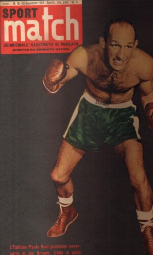 Rivista Sport Match N. 10 - 15 Dicembre 1957